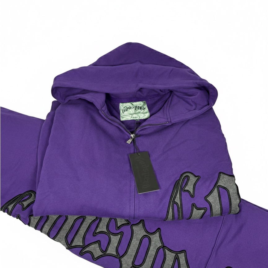 Goodspeed Og Purple Xl Men’s Sweatsuit Hoodie And Pants Set